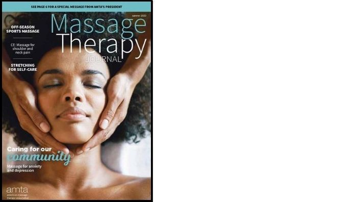 Massage Therapy Journal Summer 2020