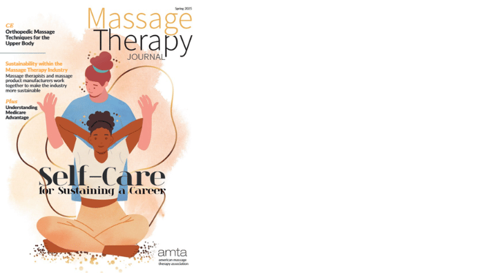 Massage Therapy Journal Spring 2025 cover