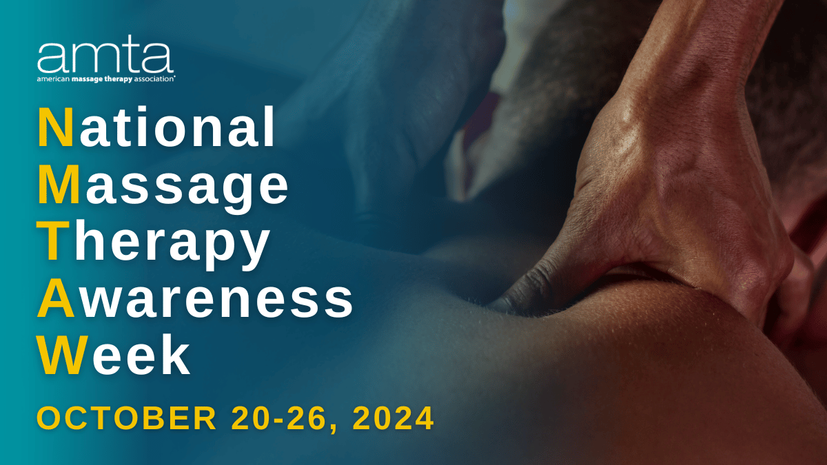 National Massage Therapy Awareness Week Banner