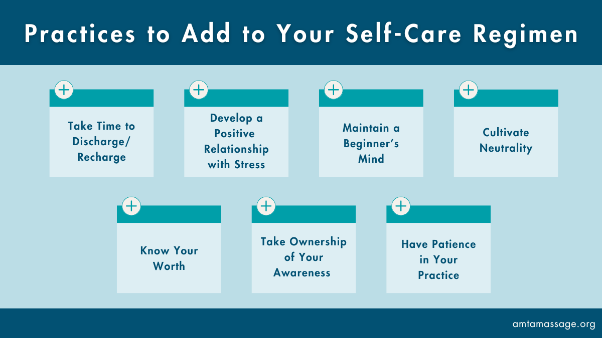 practices to add to self care regimen